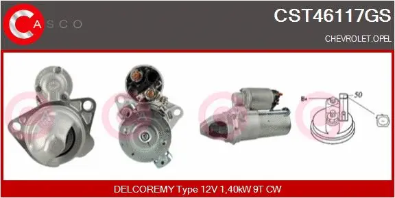 Starter (CST46117GS)