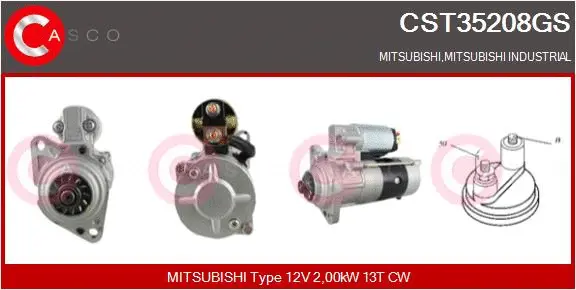 Starter (CST35208GS)