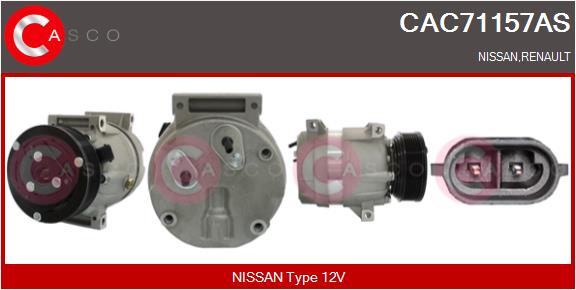 Compressor, air conditioning (CAC71157AS)