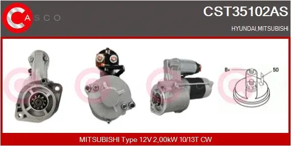 Starter (CST35102AS)
