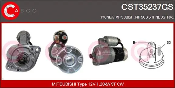 Starter (CST35237GS)