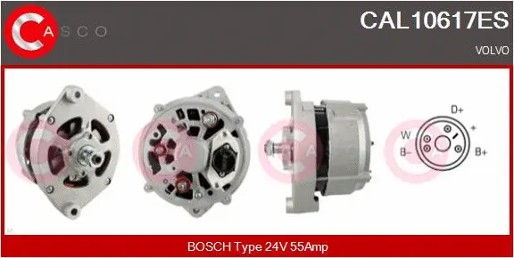 Alternator (CAL10617ES)