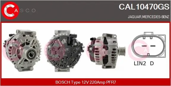 Alternator (CAL10470GS)