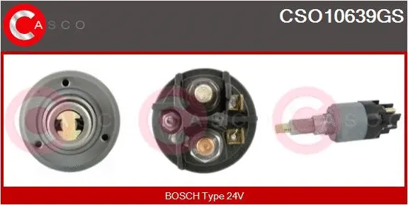Solenoid Switch, starter (CSO10639GS)