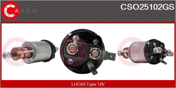 Solenoid Switch, starter (CSO25102GS)