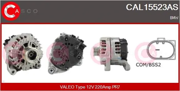 Alternator (CAL15523AS)