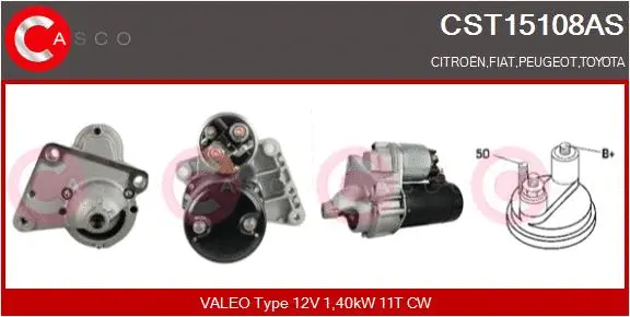 Starter (CST15108AS)