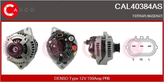 Alternator (CAL40384AS)