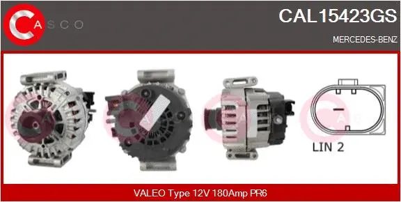 Alternator (CAL15423GS)