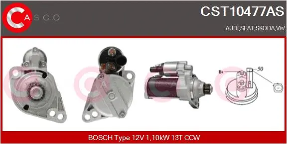 Starter (CST10477AS)