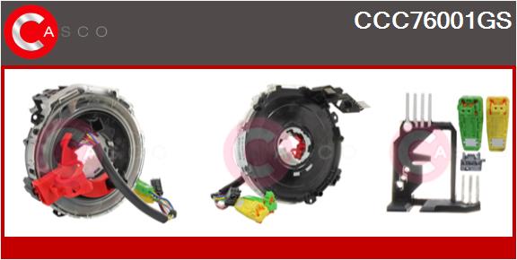 Clockspring, airbag (CCC76001GS)