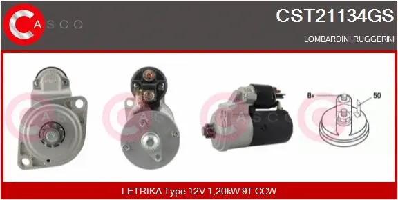 Starter (CST21134GS)