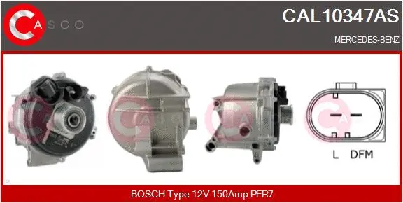 Alternator (CAL10347AS)