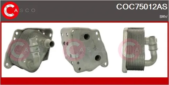 Oil Cooler, engine oil (COC75012AS)