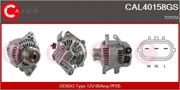 Alternator (CAL40158GS)
