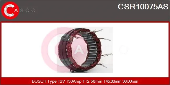 Stator, alternator (CSR10075AS)