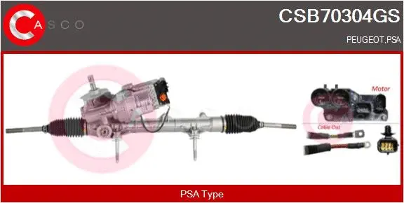 Steering Gear (CSB70304GS)