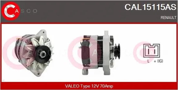 Alternator (CAL15115AS)