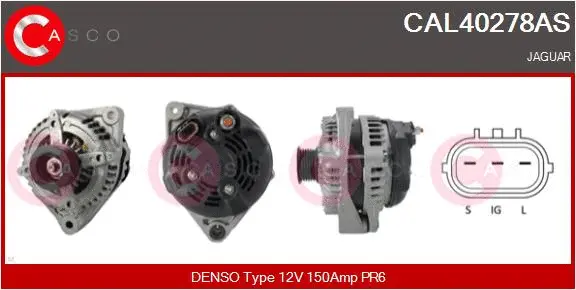 Alternator (CAL40278AS)