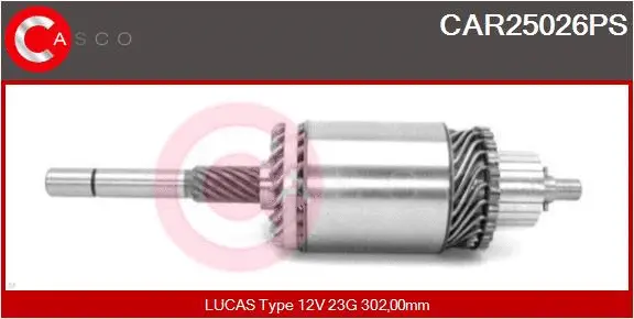 Armature, starter (CAR25026PS)