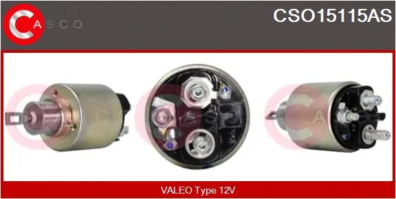 Solenoid Switch, starter (CSO15115AS)