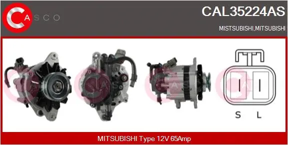 Alternator (CAL35224AS)