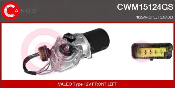 Wiper Motor (CWM15124GS)