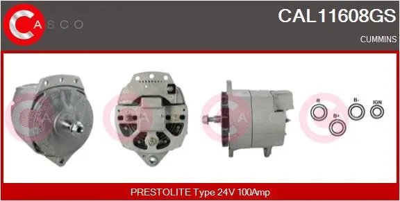 Alternator (CAL11608GS)