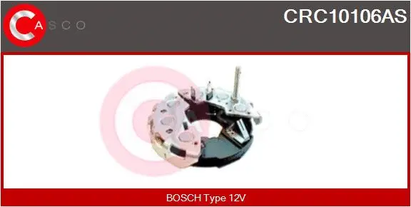 Rectifier, alternator (CRC10106AS)