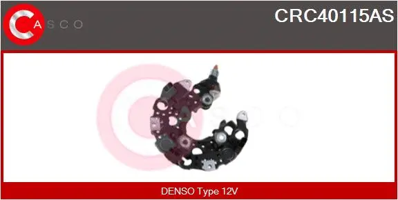 Rectifier, alternator (CRC40115AS)