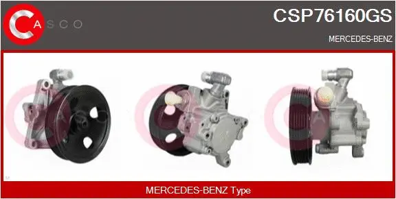 Hydraulic Pump, steering (CSP76160GS)