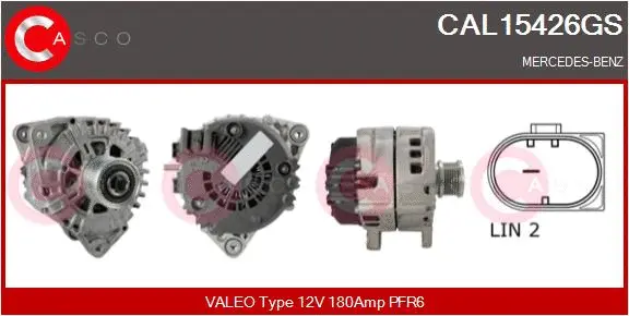 Alternator (CAL15426GS)