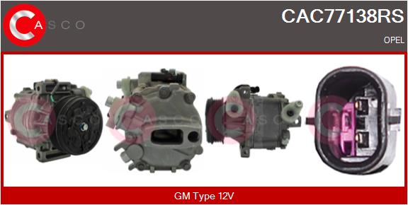 Compressor, air conditioning (CAC77138RS)