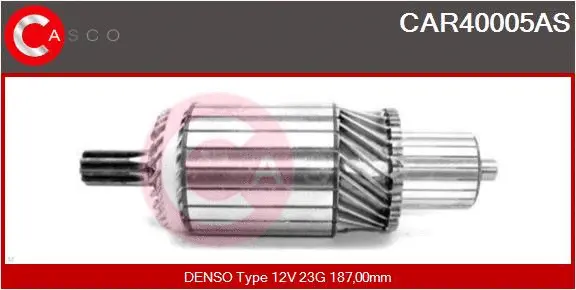 Armature, starter (CAR40005AS)