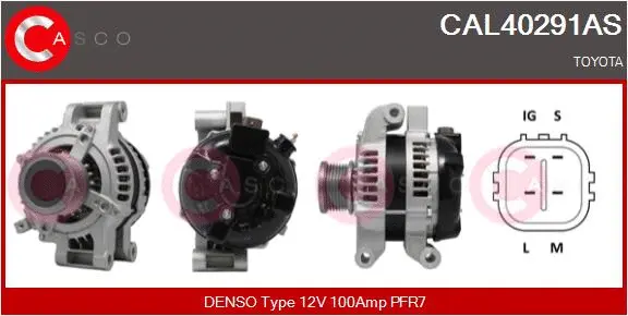 Alternator (CAL40291AS)
