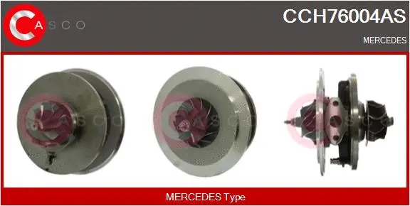 Core assembly, turbocharger (CCH76004AS)