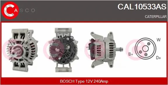 Alternator (CAL10533AS)