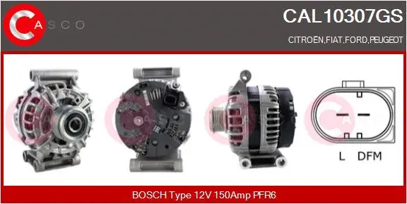 Alternator (CAL10307GS)