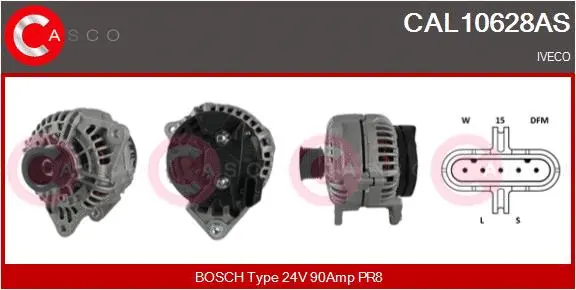 Alternator (CAL10628AS)