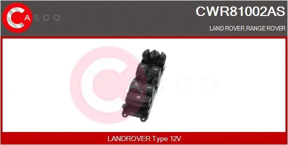 Switch, window regulator (CWR81002AS)