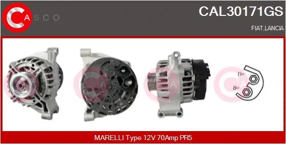 Alternator (CAL30171GS)