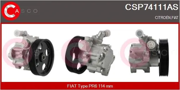 Hydraulic Pump, steering (CSP74111AS)