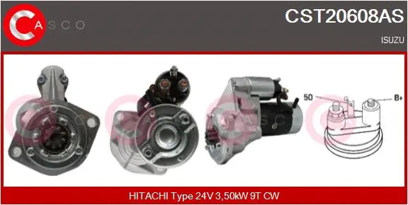 Starter (CST20608AS)