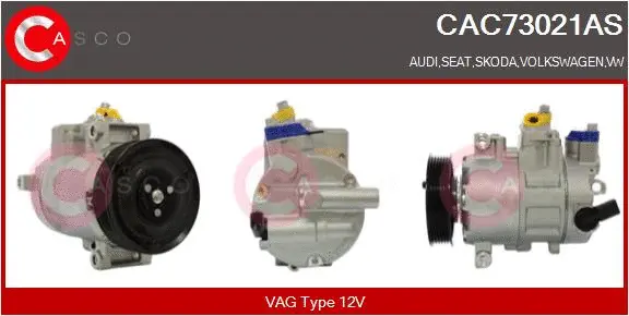 Compressor, air conditioning (CAC73021AS)
