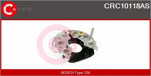 Rectifier, alternator (CRC10118AS)