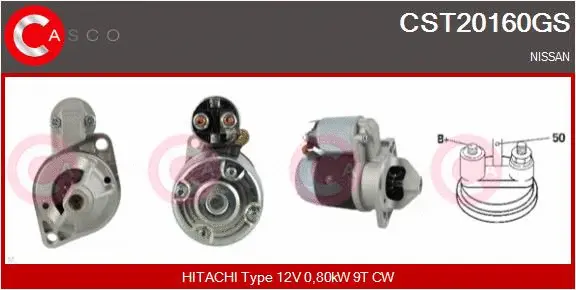 Starter (CST20160GS)
