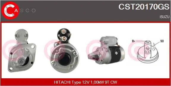 Starter (CST20170GS)