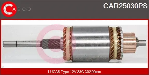 Armature, starter (CAR25030PS)