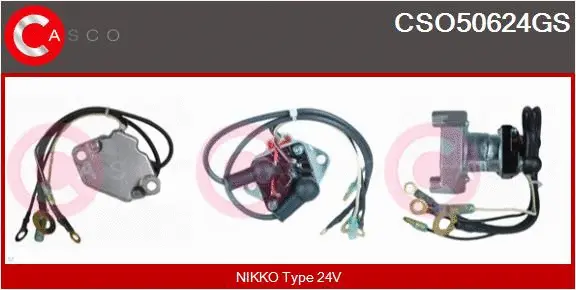 Solenoid Switch, starter (CSO50624GS)