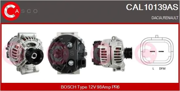 Alternator (CAL10139AS)